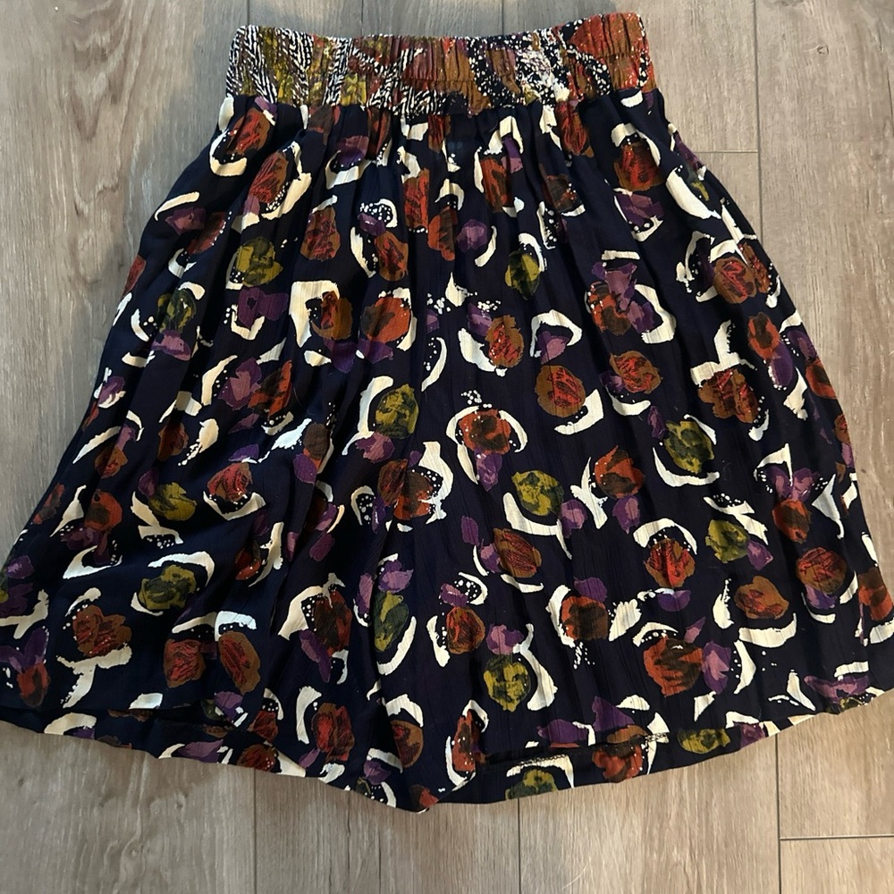 Vintage Casual Corner Shorts Funky  High Rise  Multicolor Size‎ 8 100% Rayon